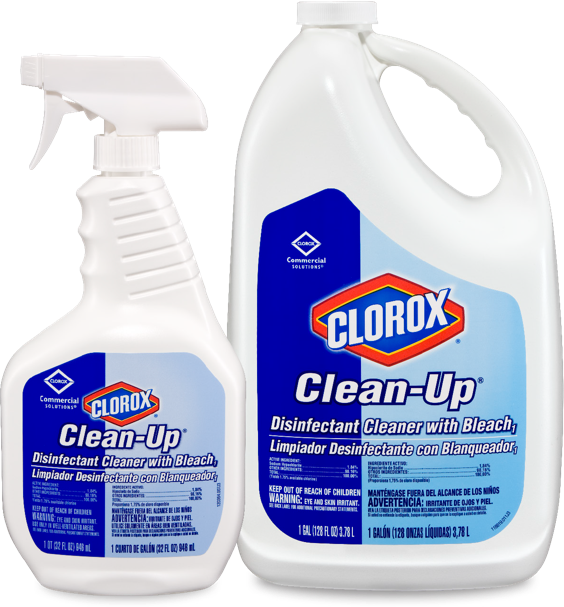 Clorox® Clean-Up® Disinfectant Cleaner with Bleach | CloroxPro